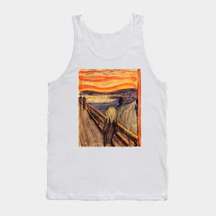 Expressionist Series: The Scream by Edvard Munch 1893 Tank Top